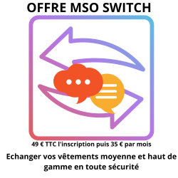 Offre Mso Switch  Echanges MySo 49,00 €